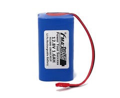 LiFe Battery 12.8V 1.6Ah Replace Lead Acid 12V 1.3AH to Loudspeaker Amplifie UPG
