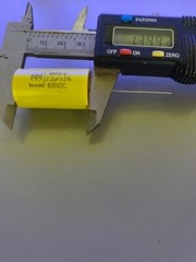 Bevenbi 2.2uF (2200nF) 630V 5% Polypropylene Capacitor