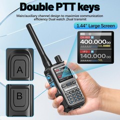 Compact Rechargeable Walkie Talkies NOAA Weather Radio
