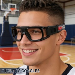 “N/A” Sports Goggles Glasses Men Racquetball Basketball Football Eyewear Prot…