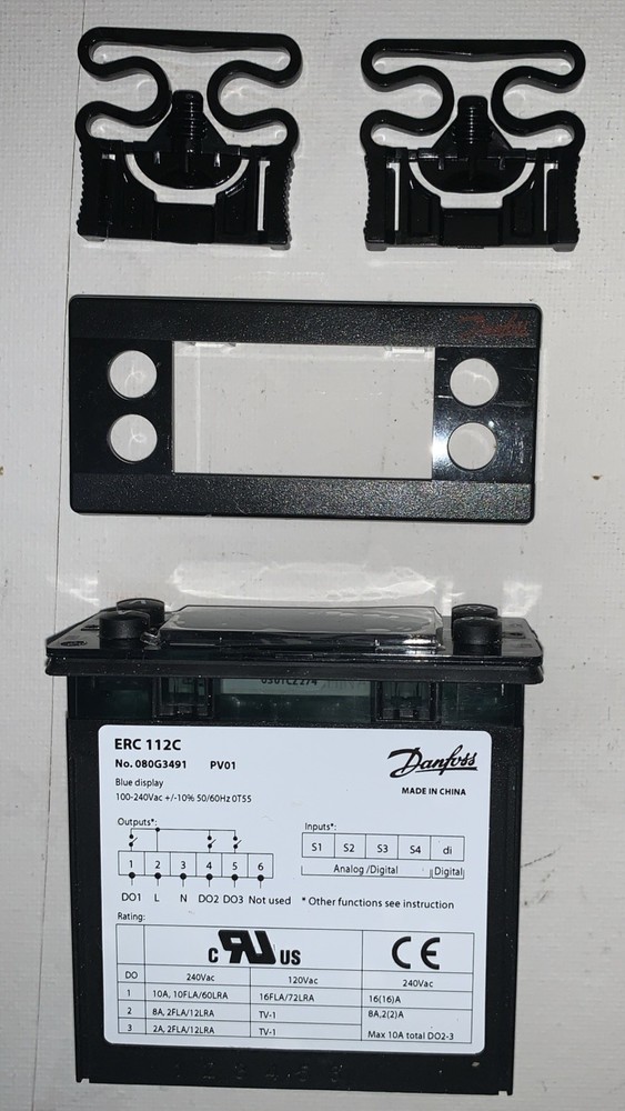 1PCS Danfoss ERC112C 080G3491 Electronic refrigeration controller