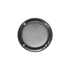 uxcell 2pcs 2″ Speaker Grill Mesh Decorative Circle Woofer Guard Black
