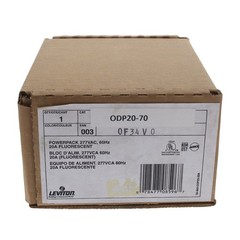 Leviton Occupancy Motion Sensor Power Pack 20A 277V ODP20-70