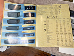 SEVERAL PAGES OF BOULDER COMPONENTS / INFORMATIVE INFORMATION / EXCELLENT COND.
