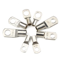 140/240X Battery Cable Lug Tinnrd Copper Ring Crimp Terminals Wire Connector Kit