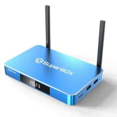 SuperBox S6 Max TV Streaming Box U-HD all featured content No annual fee-free