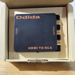 HDMI to RCA HD 1080P HDMI to AV 3RCA CVBS Composite Video Audio Converter Cable