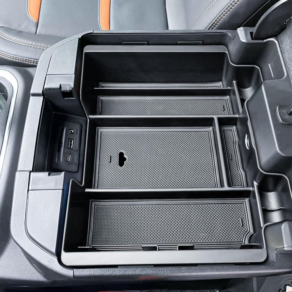 Center Console Organizer Compatible with 2019-2022 Chevy Silverado/Sierra 150…