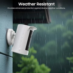 Silicone Case for Ring Outdoor Cam Plus (2025 Release) Soft Silicone Skin Cover