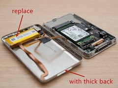 2000mAh Battery Upgrade replace for iPod Classic 7th 120GB 160GB 6th 80GB Lot