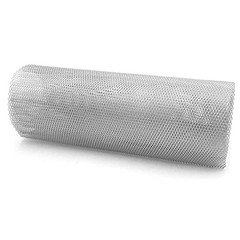 Silver Universal 40″x13″ Car Grill Mesh – Aluminum Alloy Automotive 3x6mm