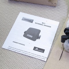 Uniden BC7 External Speaker NEW in the Box