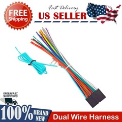 New Wire Harness for DUAL DV271BT Car Radio 20 Pin Replacement Part
