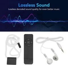 Compact HiFi MP3 Player with Memory Card Support – Perfect for Music Lovers
