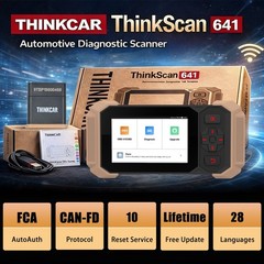2026 ThinkScan 641 OBDII Scanner CAN-FD Engine FCA Active Test Diagnostic Tool