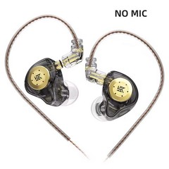 Kz Edx Pro Earphones Dynamic in Ear Monitor Hifi Wired Headphones Bass Stereo Ga