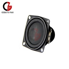 2PCS 53mm 2″ 40mm 1.5″ Magnetic Speaker 4ohm 10W/5W Bass Multimedia Speaker
