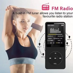 Bluetooth MP4/MP3 Lossless Music Player FM Radio Recorder Sports Support 128GB
