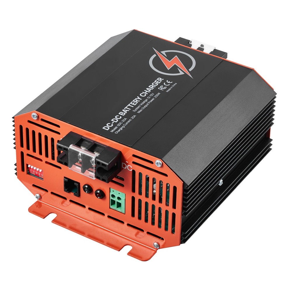 12V 20A DC to DC Charger Battery Charger 250W for Lead-Acid and Lithium AGM GEL