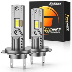 FAHREN Upgraded H7 LED Headlight Bulbs Kit 90000LM Low/Fog Beam 10Years Lifespan