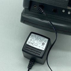 GPX 1993 Mini TV Black & White Television AM/FM Radio w/ Power Cord – Works