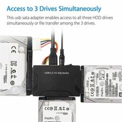External Hard Drive Reader Recovery Converter for Universal 2.5″ 3.5″ HDD/SSD CD