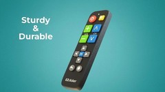 Universal Big Button TV Remote for Vizio TVs – Easy to Use, Simplified Control