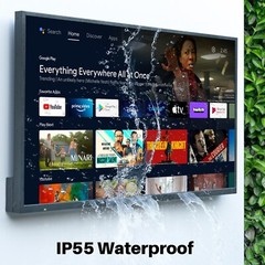 SYLVOX Outdoor TV 43” 1000 nits 4K Weatherproof Smart TV support Bluetooth WiFi