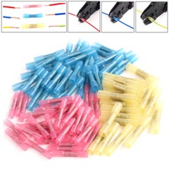 500/100x Waterproof Heat Shrink Butt Splice Wire Connectors Crimp Terminals Kits