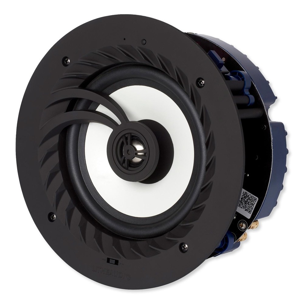 Lithe Audio BLE Wireless 6.5″ Ceiling Speaker, IP44 Rated, Single Master (03210)