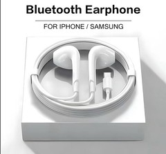 White USB-C Wired Earbuds with Built-In Mic Double Earpieces for IP 15 – 17