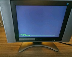 Sharp LC-15SH6U SD 480i 480P Retro Games LCD TV – Works Great No Remote