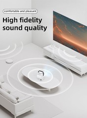Portable Projector w/ Motorized Focus, Home Theater Projector for iOS / Android