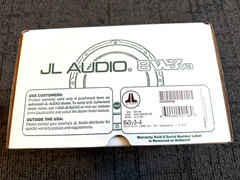 JL Audio 8W3v3-4 8″ W3v3 Series SVC 4-Ohm 250W RMS Subwoofer NEW