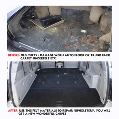 Speaker Box Carpet For Sub Woofer Wrap Car Trunk Liner Under-felt Lot 78″Wide
