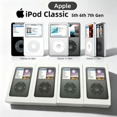 NEW Apple iPod Classic 5th 6th 7th Gen 128GB 256GB Modded NEW Battery Mp3 Player