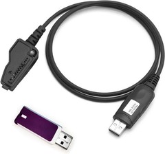 Lightweight 90cm USB 3-Pin Cable for Kenwood Radios – Easy Programming & Setup