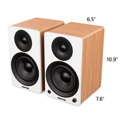 Fluance RT83 Vinyl Turntable, PA10 Preamp, Ai41 Powered 5″ Bookshelf Speakers