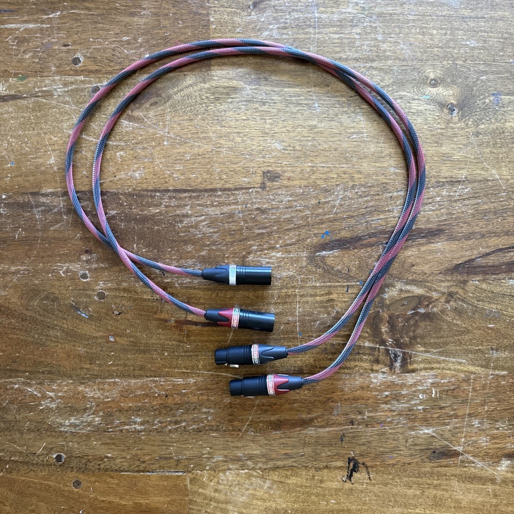 BETTERCABLES Silver Serpent Anniversary Edition Balanced XLR Audio 3ft
