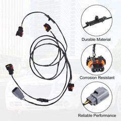 1 Set Front Fog Light Lamp Wiring Harness for Chrysler 300 2005 2006 2007 200…