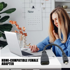 Micro HDMI to HDMI Cable Adapter Converter 4K GoPro HERO 7 6 Camera 60Hz