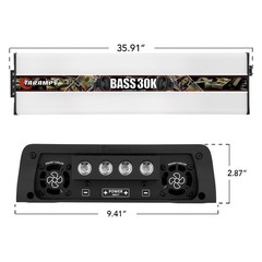 [US SELLER] Taramps Bass 30k 30000W 1 Ohm RMS Competition Bass Car Amplifier