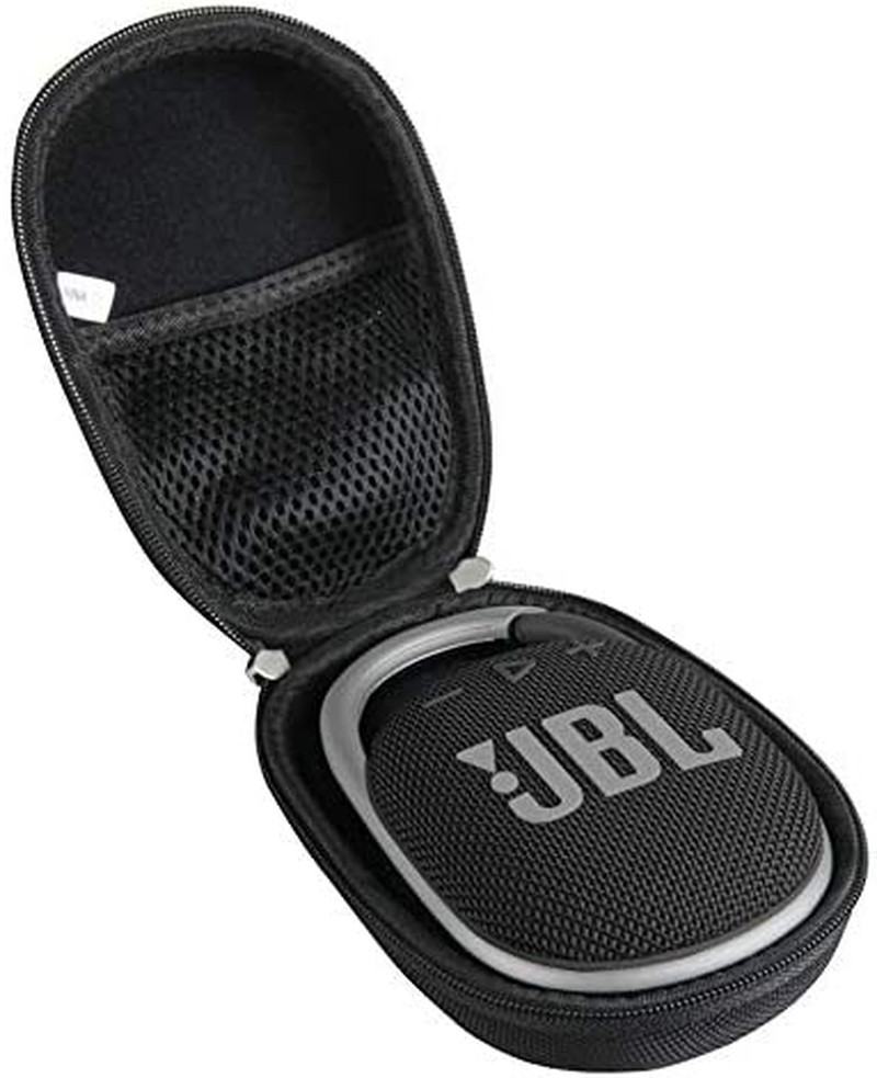 Hard Travel Case for JBL Clip 4 / JBL Clip 5 Portable Mini Bluetooth Speaker (Bl