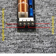 300W 4-8Ω Passive Subwoofer Speaker Crossover Audio Bass Frequency Divider New88