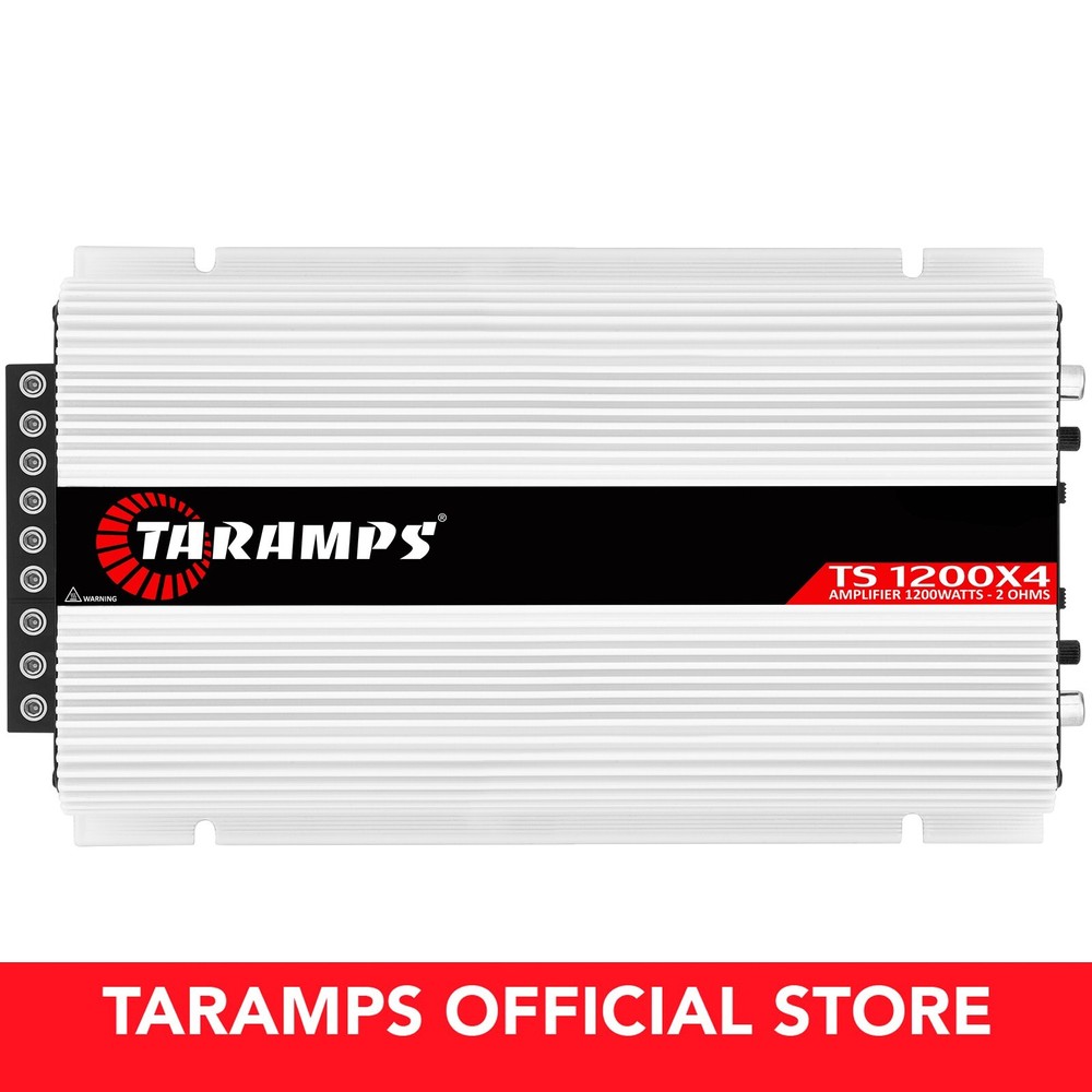 Taramps TS 1200×4 Car Audio Amplifier 1200W RMS 2 Ohms 4 Channels – Class D