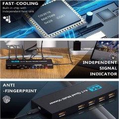 Multi-Viewer 4K HDMI 4×1 1080P Seamless Quad Screen Real Time Remote Splitter US
