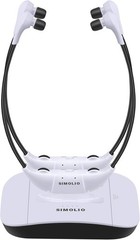 SIMOLIO Dual Digital Wireless Headphones for TV with Optical, new