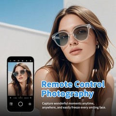 Smart Glasses for Women Men, Bluetooth Audio Glasses with Color-Changing Lens…