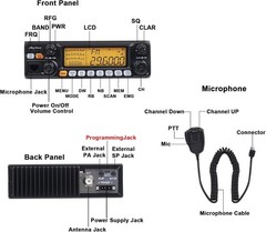 Anytone AT‑5555N II 10 Meter Radio AM FM SSB CW | RX Noise Reduction CTCSS/DCS 6