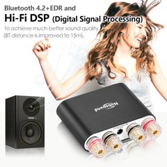 Nobsound Mini Bluetooth DSP Digital Power Amplifier HiFi Stereo Home Audio Amp